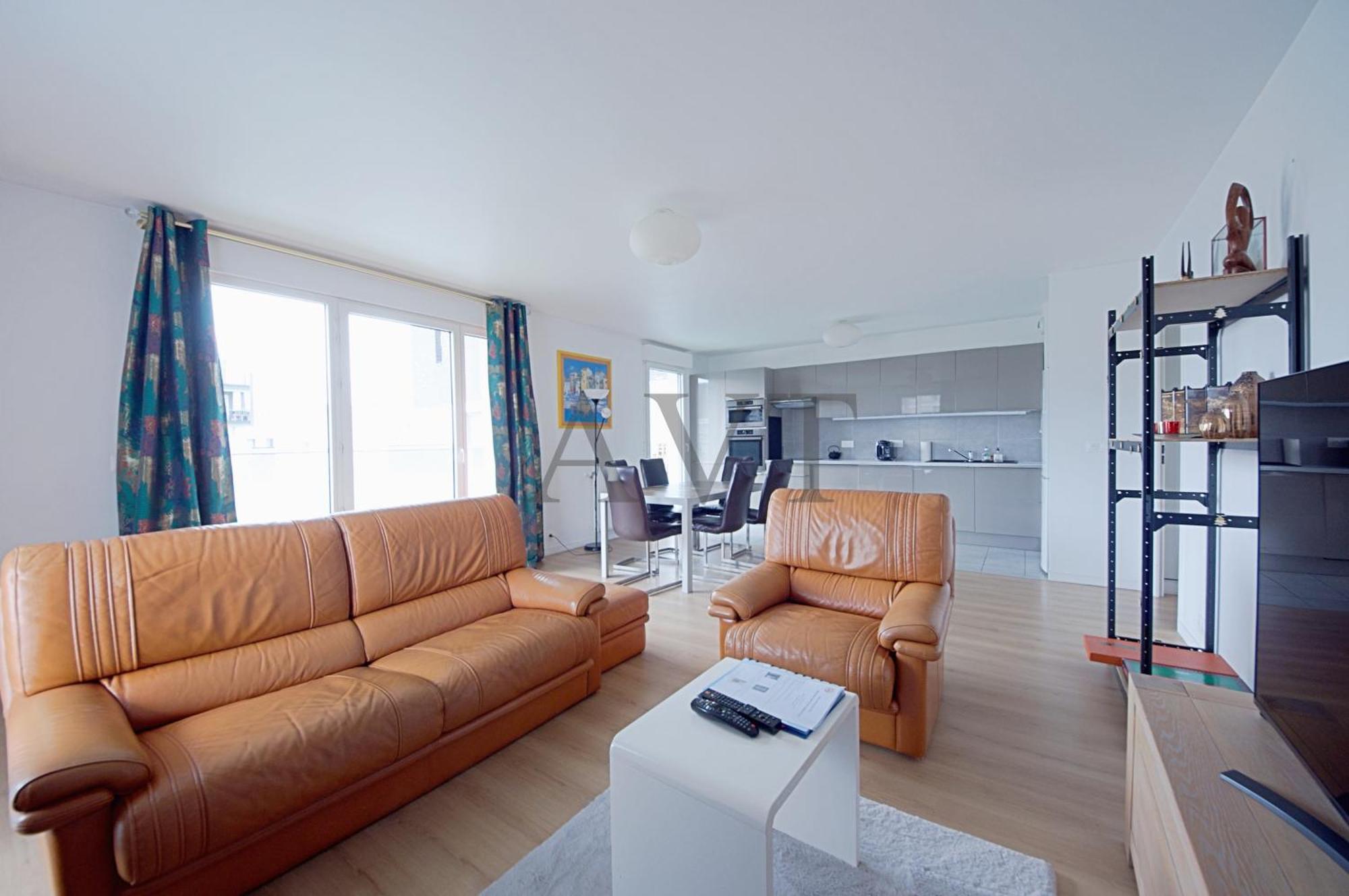 Appartement 87 M2 - 3 Chambres - 6 Personnes - Proche Paris - Parking Gratuit Asnières Dış mekan fotoğraf