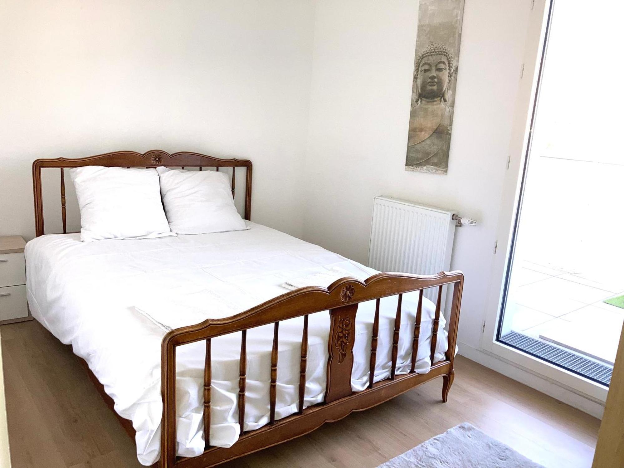 Appartement 87 M2 - 3 Chambres - 6 Personnes - Proche Paris - Parking Gratuit Asnières Dış mekan fotoğraf